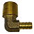 Cotovelo Macho 1/2 Npt x Mangueira 3/8 - Imagem 1