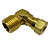 Cotovelo Macho 3/8 Npt X Tubo 8mm Tubos Em Nylon Tecalon Pu - Imagem 2