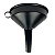 FUNIL RETO CURTO C/ TELA P/ TRATOR 230 X 140MM - Imagem 2