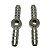 Olhal Duplo 10mm para Mangueira 3/16 Tubo 6x4 - Imagem 3