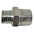 NIPLE DE REDUÇÃO 1" X 3/4" BSP - Imagem 1