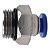 Conector Macho Instantâneo 06 x 1/2 Bsp - Imagem 1