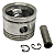 Pistão Compressor Lk15 75mm 0,50 1214 1218 1414 1620 2318 - Imagem 1