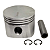 Pistão Compressor LP48 75mm 0,10 B58 FM10 N10 N12 NL10 NL12 - Imagem 1