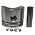 Pistão Compressor LP48 75mm 0,20 B58 FM10 N10 N12 NL10 NL12 - Imagem 4