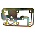 Placa Intermediária Compressor de Ar Alongado Wabco 85mm 1938S - Imagem 2