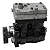 Placa Intermediária Compressor Ar 85mm Axor O500 Om906 Om926 - Imagem 4