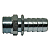 Espigão Macho Fixo 3/4" Bsp x Mangueira 3/4 c/ Canal - Imagem 1