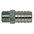 Espigão Macho Fixo 3/4" Bsp x Mangueira 1" - Imagem 1