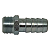 Espigão Macho Fixo 3/8" Bsp x Mangueira 1/2" - Imagem 1