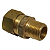 Conector Macho Porca E Anilha 1/2 Npt X Tubo 3/4 - Imagem 3