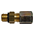 Conector Macho Porca E Anilha M10X1,0 x Tubo 6MM - Imagem 1