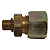Conector Macho Porca E Anilha M10X1,0 x Tubo 12mm - Imagem 1