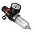 Filtro Regulador Ar Comprimido Compressor 1/4 10 Bar - Imagem 1
