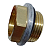 Conexão Redutora Macho M22x1,5mm X M18x1,5mm Fêmea - Imagem 4