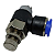 Regulador de Fluxo Tubo 12 x Rosca 3/8 Npt - Imagem 3