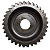 Engrenagem Para Compressor Knorr 33 Dentes Ônibus B10m B58e - Imagem 3