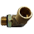 Cotovelo Macho M16x1,5 X 3/4 X 20fpp Ligação Flexível Cuícas - Imagem 4