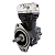 Porca 5/8 18fpp Rosca Esquerda Virabrequim Compressor Knorr - Imagem 5