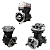 Porca M18x1,5mm Rosca Esquerda Virabrequim Compressor Knorr - Imagem 4