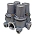 Válvula Proteção 4 Vias M22xM22 N12 NL12 B58 1514 1518 1620 - Imagem 1