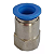 Conector Fêmea Instantâneo Tubo 4mm x Rosca 1/8 - Imagem 4