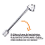 Kit Bico de Encher Pneu + Calibrador 150 Libras - Imagem 3