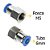 Conector Fêmea Instantâneo Tubo 6mm x Rosca M5 - Imagem 1