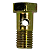 Parafuso Oco Simples 10mm M10x1,0mm 2 Furos - Imagem 1