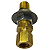 União Anteparo Carretas Rosca M16x1,5 x Tubo 1/2 - 12,7mm - Imagem 2