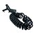 Kit Bico de Limpeza Botão/Espiral PU 3,5mt - Preto/Preto - Imagem 1
