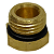 Tampão Macho Sextavado c/ Oring M16x1,5mm Latão - Imagem 1