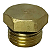 Tampão Macho Sextavado c/ Oring M16x1,5mm Latão - Imagem 2