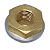 Redutor Macho M22x1,5 x 1/4 Npt - 13,2mm Latão - Imagem 2