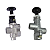 Reparo Botão Válvula Push-Pull Fluair Carretas Botão Preto - Imagem 4