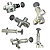 Reparo Botão Válvula Push-Pull Fluair Carretas Botão Cinza - Imagem 4