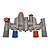 Kit Painel 04 Válvulas 6g Regulagem Suspensor Carretas Brex - Imagem 4