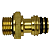 Conector Encaixe Médio Rosca M16x1,5mm Raufoss 8939203172 - Imagem 1
