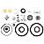 Reparo Servo de Embreagem 80mm B10M B58E N10 NL12 - Imagem 2