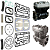 Reparo Compressor LK 4930 92mm Scania F/K/N Ônibus P.G.R. - Imagem 2