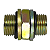 Niple Macho M16x1,5mm x M16x1,5mm 30mm - Imagem 1