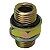 Niple Macho M16x1,5mm x M16x1,5mm 30mm - Imagem 2