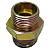 Niple Macho M22x1,5mm x M22x1,5mm 32mm - Imagem 2