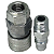 Kit Engate Rápido Ar 3/8 x Rosca 1/4 Macho Alta Vazão - Imagem 4