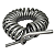 Mangueira Espiral PU 8mm 3,5mt Cinza - Imagem 1