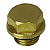 Tampão Macho Sextavado c/ Oring M10x1,0mm Latão - Imagem 3