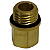 Redutora Macho M14x1,5mm X M12x1,5mm Fêmea Latão - Imagem 3