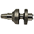 Virabrequim Compressor de Ar  Knorr 92mm P124 Constellation - Imagem 4