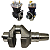 Virabrequim Compressor de Ar  Knorr 92mm P124 Constellation - Imagem 5