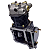 Virabrequim Compressor de Ar Knorr BR400 LK2325 LS1935 O371 - Imagem 4